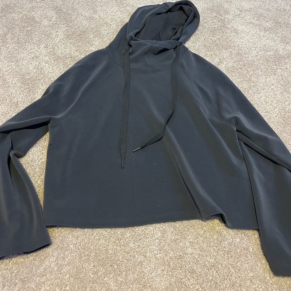 JoyLab Soft Stretch Dark Gray Hoodie. US S